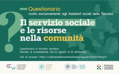 Questionario rivolto esclusivamente agli assistenti sociali della Toscana